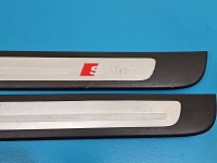 Listwa dekor deski AUDI A6 C7 4G9853374, 4G9853373, 4G0853374F Z progu,4szt. Jedna listwa posiada uszkodzone mocowania ...