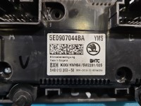 Konsola panel nawiewu Skoda Octavia III 5E0907044BA