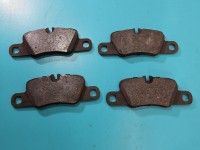 Tarcze hamulcowe tył klocki Porsche Panamera I 970 3.0 v6 (CWD)