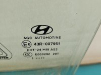 Szyba drzwi przód lewa Hyundai Ix35 09-13 HB