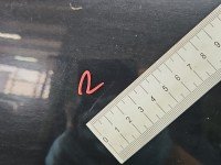 Drzwi tył lewe Mitsubishi Colt Z30 VI 04- HB 5d czarny