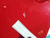 Drzwi tył lewe Vw Passat B7 sedan 4d czerwony ly3d