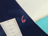 Błotnik przód lewy Opel Corsa D granatowy Y20Z