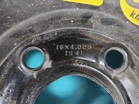 Koło zapasowe 16" dojazdowe dojazdówka Opel Insignia A Rozstaw śrub: 5x120, Continental, 125/80 R16 CONTINENTAL 5X120