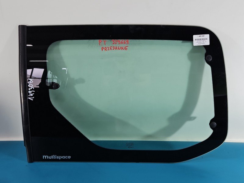 Szyba drzwi tył prawa Citroen Berlingo II HB