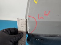 Drzwi tył lewe Skoda Kodiaq I HB 5d szary LF7A