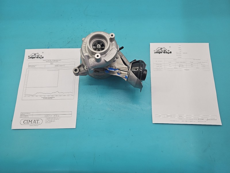 Turbosprężarka Regenerowana Citroen C8 2.0 hdi 120KM 764609-1, GT1749V, 9661306080