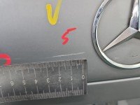 Klapa tył Mercedes W203 sedan 4d srebrny