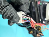 Lusterko lewe LEXUS RX II 03-08 elektryczny, Europejska, Kod lakieru: 202, Uszkodzona obudowa, przerabiana instalacja,...