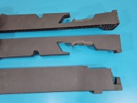 Mocowanie wykładziny bagażnika 3 elementy uchwyt wykładziny bagażnika 3 elementy Vw Golf VII 5G9864470, 5G9864511, 5G9864512