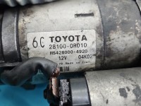 TEST Rozrusznik Toyota Avensis II T25 2.0 d4d 28100-0R010, MS428000-4920