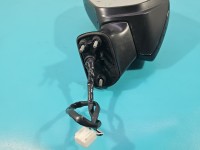 Lusterko lewe Toyota Corolla E21 19- elektryczny, Europejska, Kod lakieru: 040, El. Składane, pęknięta obudowa i uszkodzone...