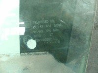 Szyba drzwi przód lewa Opel Meriva A HB