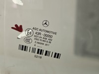 Szyba drzwi tył prawa Mercedes W222 sedan